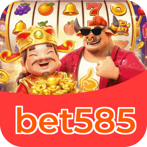 Interface do aplicativo bet585 mostrando jogos disponíveis no iOS e Android