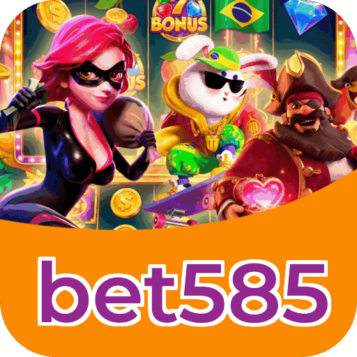 Catálogo slots bet585 mostrando top jogos Gates Olympus Sweet Bonanza Fortune Tiger Big Bass volatilidade RTP